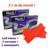 Mega set Magic Tracks voiture de course rouge