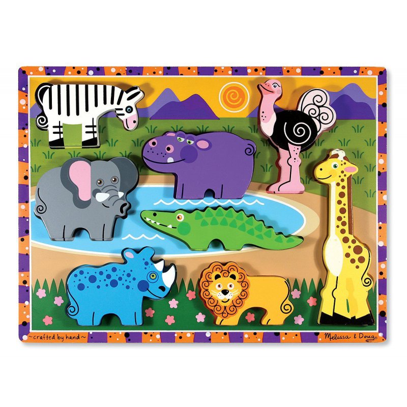 Melissa & Doug Puzzle Sonore La Maison, Cadeau pour garçon ou fille de 2 3  4 les Prix d'Occasion ou Neuf