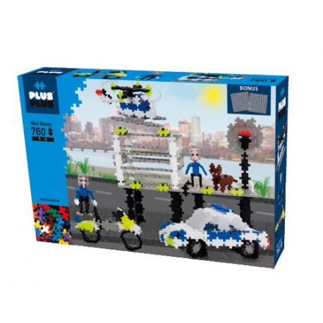 Plus plus Police Box mini basic 760 pièces
