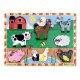 puzzle en bois a encastrement animaux de la ferme - Melissa et Doug