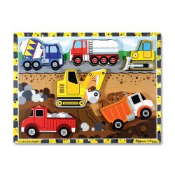 Puzzle sonore ANIMAUX de la FERME en bois Melissa & doug - Handouceur