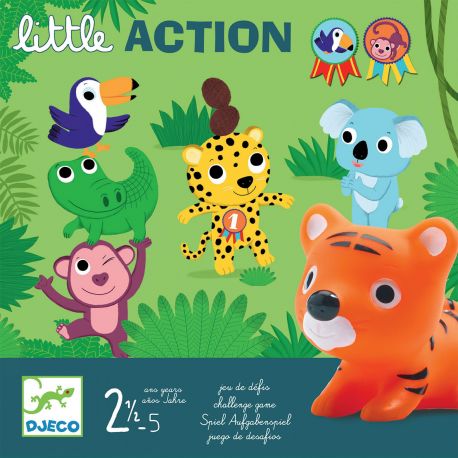 Little action - jeux de défis pour les 2/5 ans Djeco - 18,90€