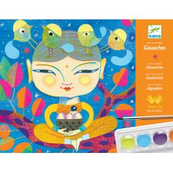 Coffret de peinture India - Loisir créatif Djeco