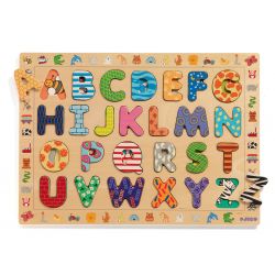 Puzzle en bois 15 pièces pour 3 ans et plus - Puzzlo Jungle