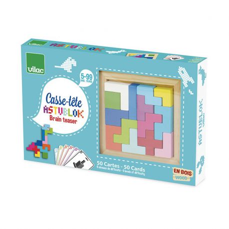 Astublok Casse tête en bois pour enfant Vilac - 19,80€