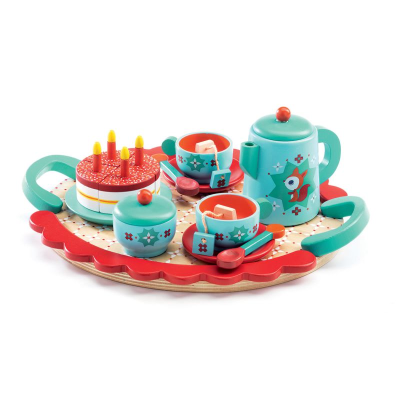 Dînette en bois Le goûter de renard - Djeco - 37,90€