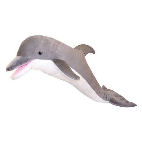 peluche géante dauphin100 cm