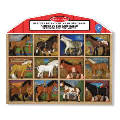 Figurine chevaux - Copains de pâturage