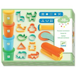 Kit pâte à modeler - pâte et outils