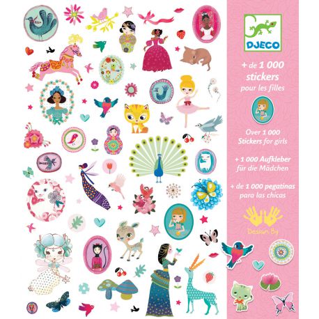 1000 stickers sweet