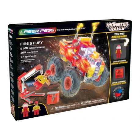 Fire's Fury Monter Rally Laser Pegs