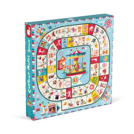 Coffret multi jeux Carrousel - dos