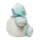 Petite étoile Patapouf ourson turquoise 18 cm vue de côté