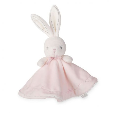 Doudou rond Lapinou rose - Perle