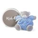 Plume Patapouf ourson bleu avec son coffret