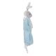 Plume Doudou lapinou aqua