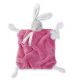 Plume Doudou lapinou framboise