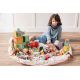 Sac rangement de jouets - Diamant rose- Play and Go