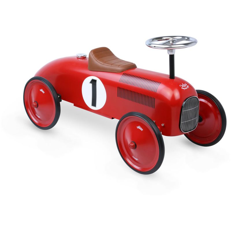 Porteur enfant Voiture Vintage n° 01 Bleu Pétrole 1123