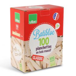 Batibloc classic 100 planchettes en bois massif