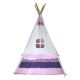 Tipi rose à froufrous