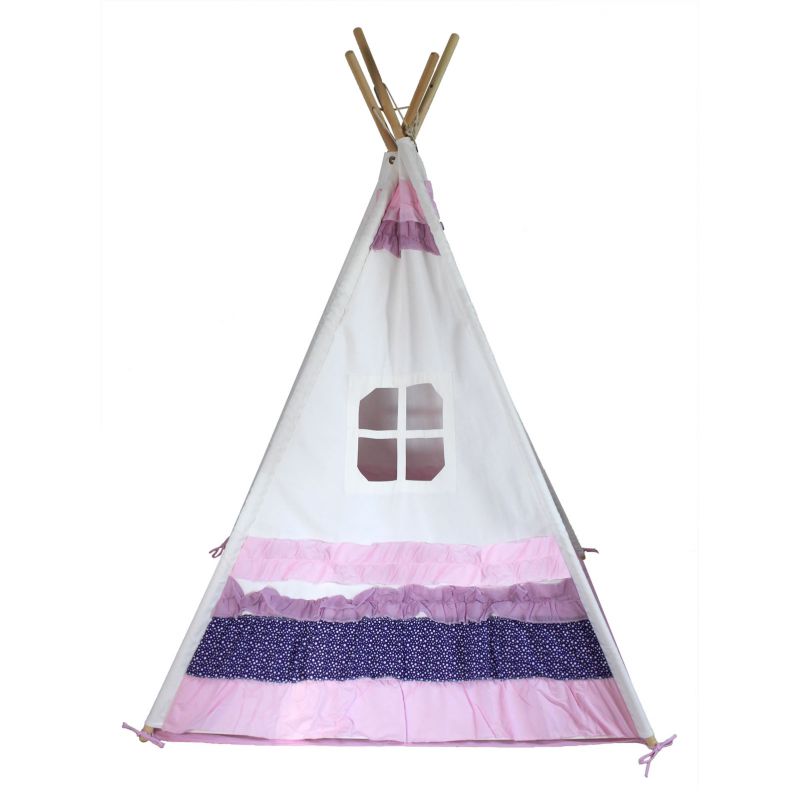 Tipi réversible Petite Sioux - rose, Jouet