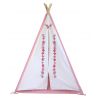 tipi chambre fille - détail au dessus de la porte