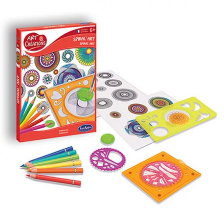 Spiral'art - Coffret Spirographe Sentosphère - 10,80€