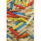 Batibloc color 100 planchettes en bois colorées