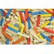 Batibloc color 100 planchettes en bois colorées