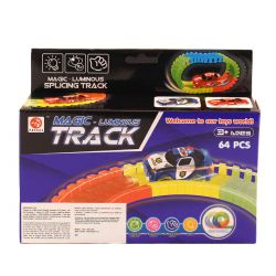 Giga set Magic Tracks 672 pièces + 2 croisements Magasindejouets - 39,85€