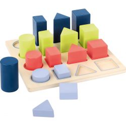 puzzle géométrie, jeu de tri et de séquence