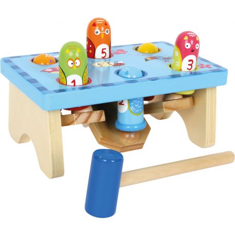 Banc à marteler Jouet en bois éducatif d'éveil Enfant 2 ans + - Un jeux des  jouets