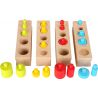 Jeu de poids multicolores à emboîter Jeu de poids multicolores à emboîter