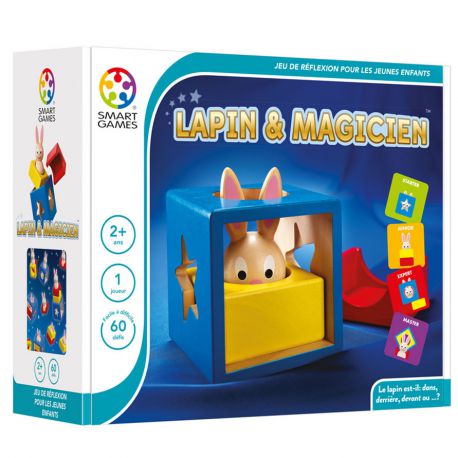 Lapin et Magicien Casse-tête en bois à partir de 2 ans Smartgames