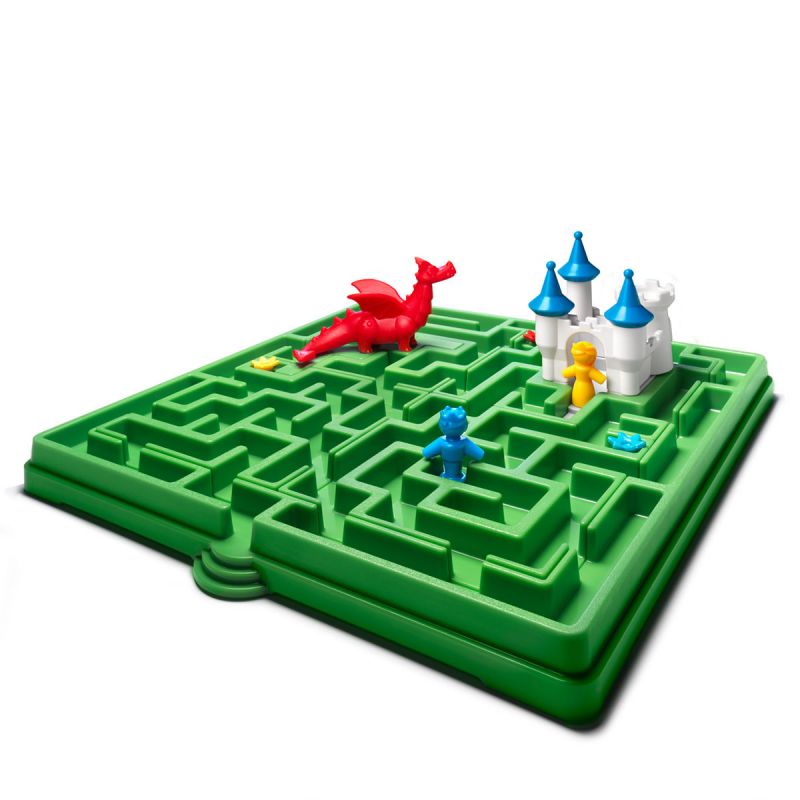 Jeu de labyrinthe bois standard avec obstacles adresse et