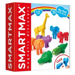 Les Animaux du Safari - jeu de construction magnétique