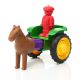 Le tracteur de la ferme - les pièces sont compatibles