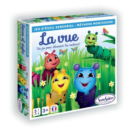 La vue - Jeu sensoriel sur les couleurs - méthode Montessori