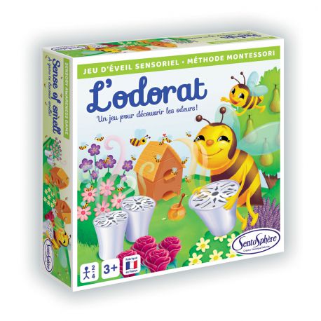 L'odorat - Jeu sensoriel sur les odeurs - méthode Montessori