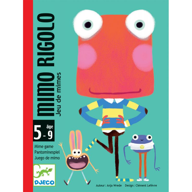 Mimo Rigolo Djeco - jeu de cartes et de mimes - 7,90€