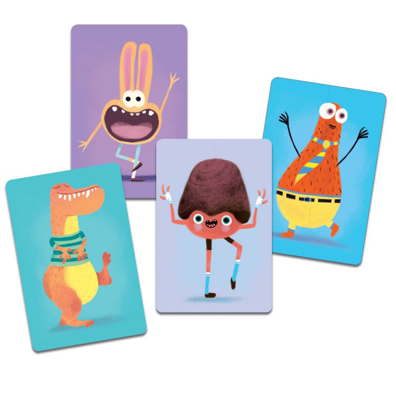 Mimo Rigolo Djeco - jeu de cartes et de mimes - 7,90€