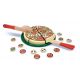 Pizza - les parts - la spatule et la roulette