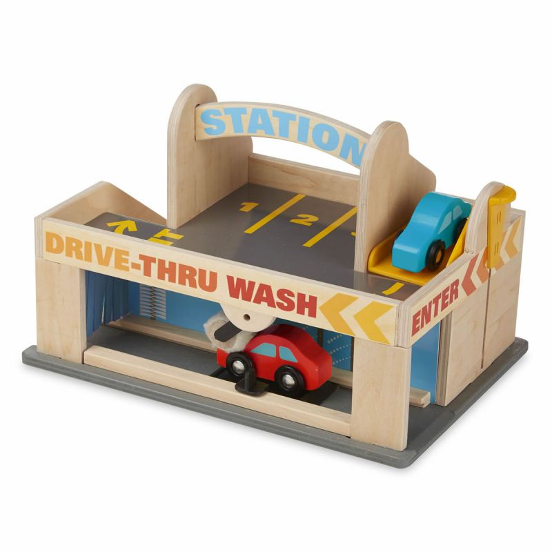 Garage pour jouets avec portes sectionnelles à enroulement et ouvre-porte  de garage, espace de rangement pour petites voitures, station-service pour  petites voitures -  Canada