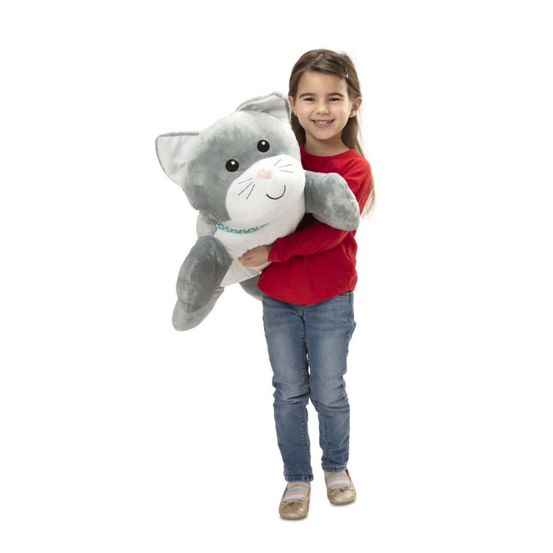 peluche géante chat