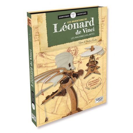 Les inventions de Léonard de Vinci - Les machines volantes - Livre