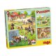 Puzzles Le centre équestre Haba - boîte