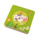 Puzzle en bois Les amis de la ferme Haba