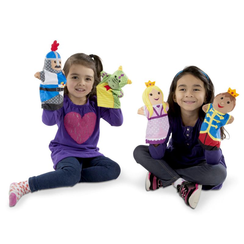 Marionnettes à main les amis intrépides - Bold Buddies Melissa et Doug -  19,90€