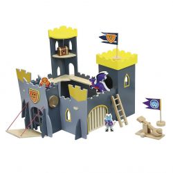 Château fort - Jouet château fort en carton et bois pour enfant - Janod